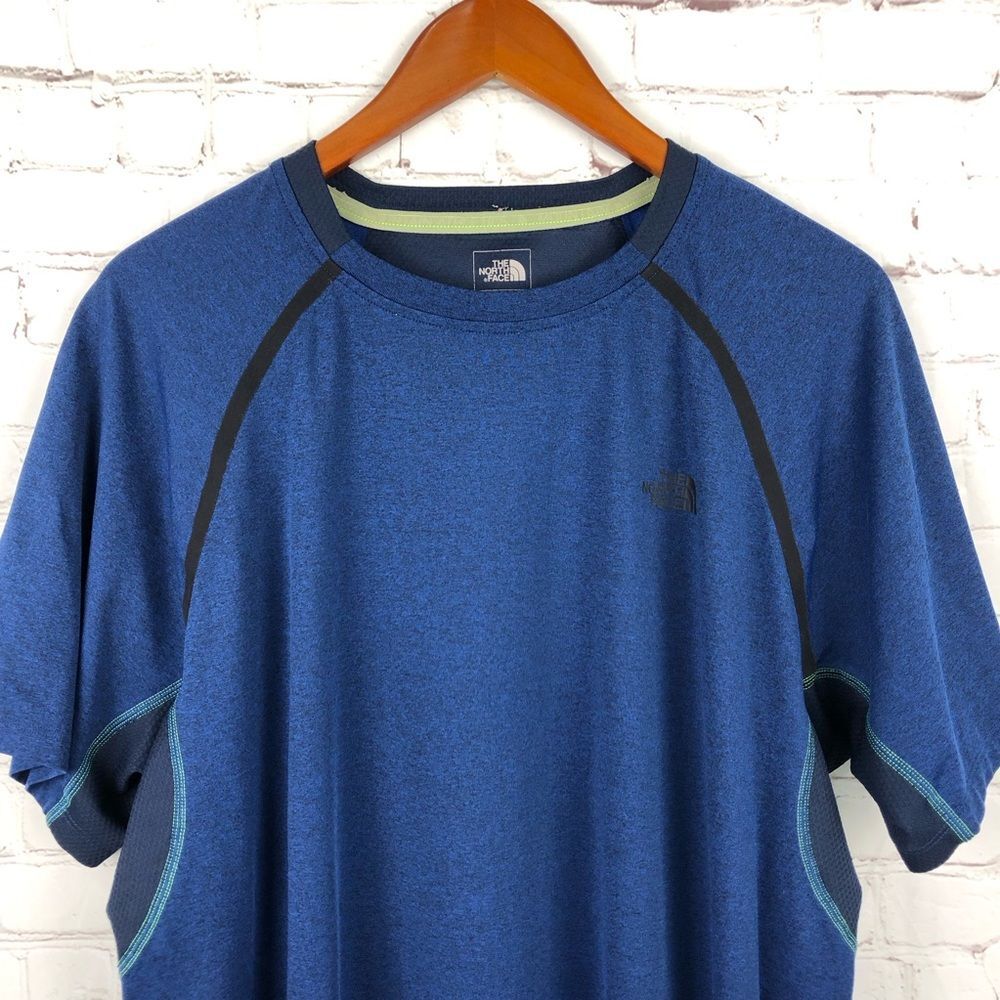 The North Face Blue Athletic Tee Men's Sz XL